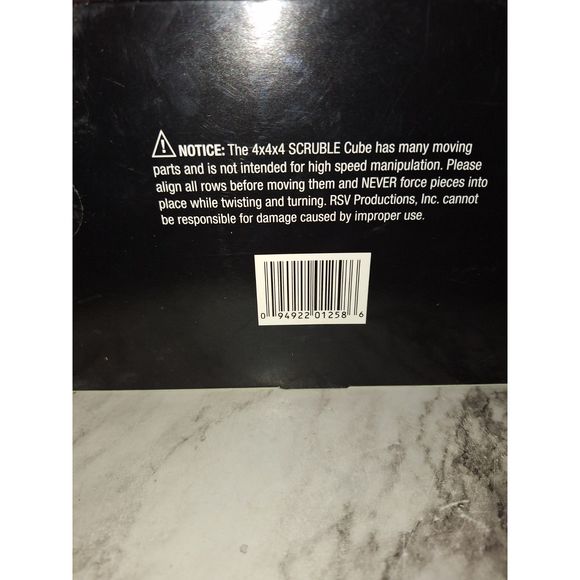 Scrubble Cube Worlds Greatest 3D Word Game - Picture 6 of 10